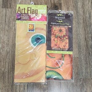 2 House Flags 28" x 40"